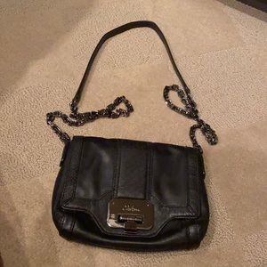 Cole Haan Black leather mini crossbody